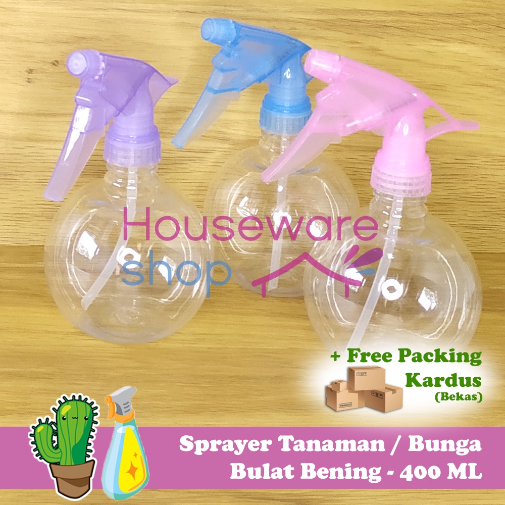 Jual Sprayer Botol Semprotan Air Tanaman Bunga Serbaguna Bulat