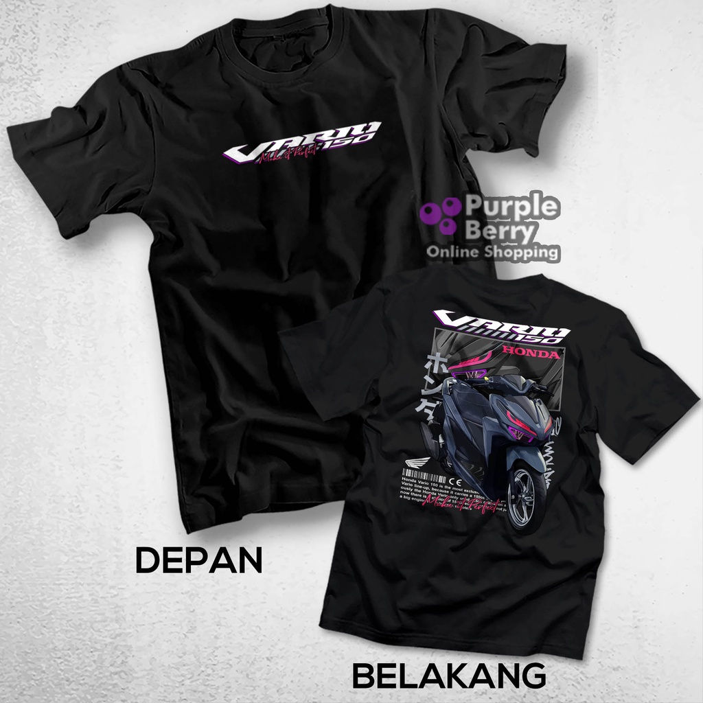 Jual Kaos Honda Vario Make It Perfect Baju Distro Motor Racing