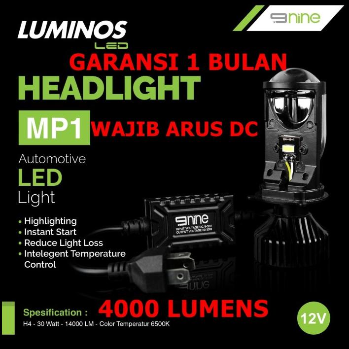 Jual Lampu Led H Mini Projector Mp Nine Luminos Original Super