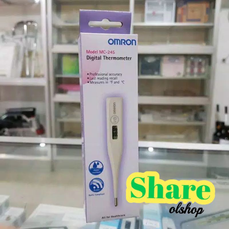 Jual Omron MC 246 Thermometer Alat Ukur Suhu Tubuh Termometer Aksila