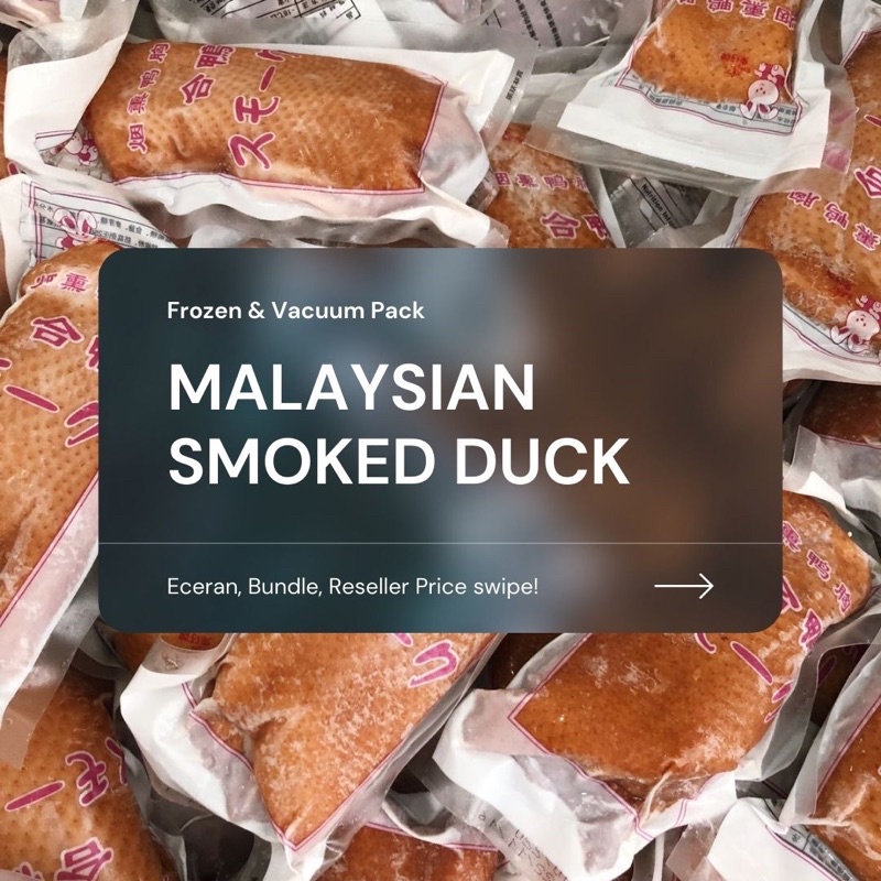 Jual Malaysian Smocked Duck Bebek Asap Frozen Vacuum Pack Shopee