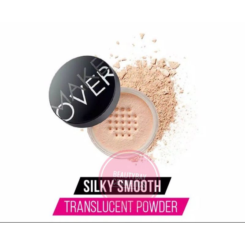 Jual Make Over Silky Smooth Translucent Powder Bedak Tabur Shopee