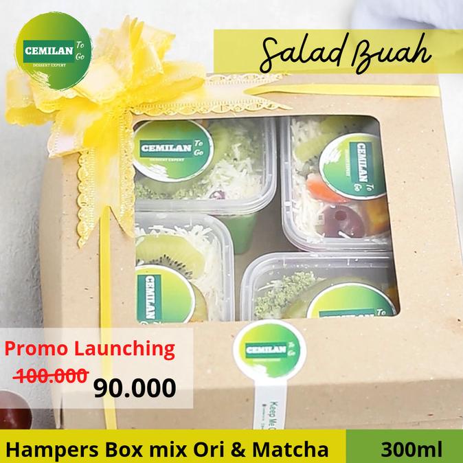 Jual 1 200ml Salad Buah Fruit Box Hampers Sakit Lahiran Idul