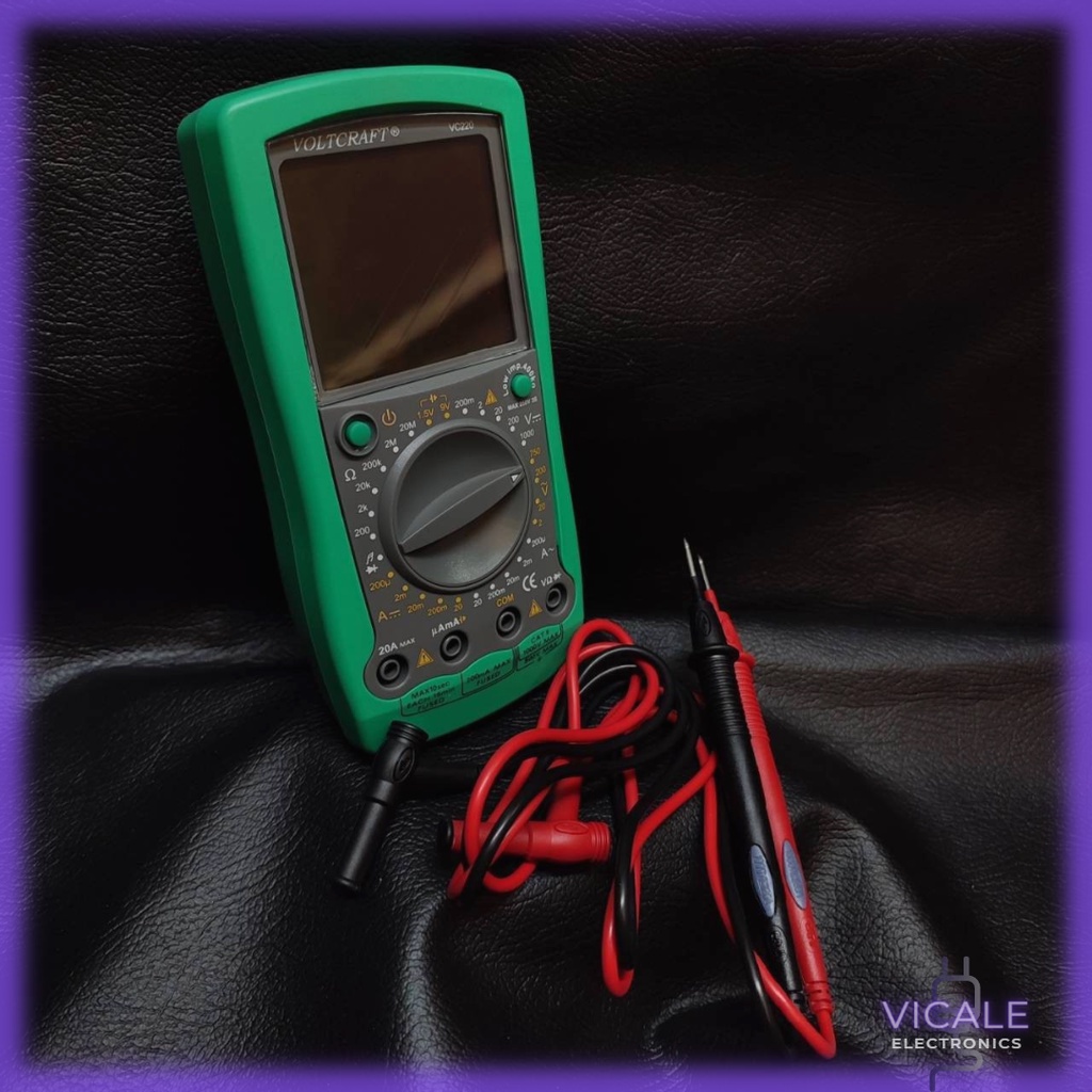 Jual Conrad Voltcraft Green Digital Multimeter Vc Made In Germany