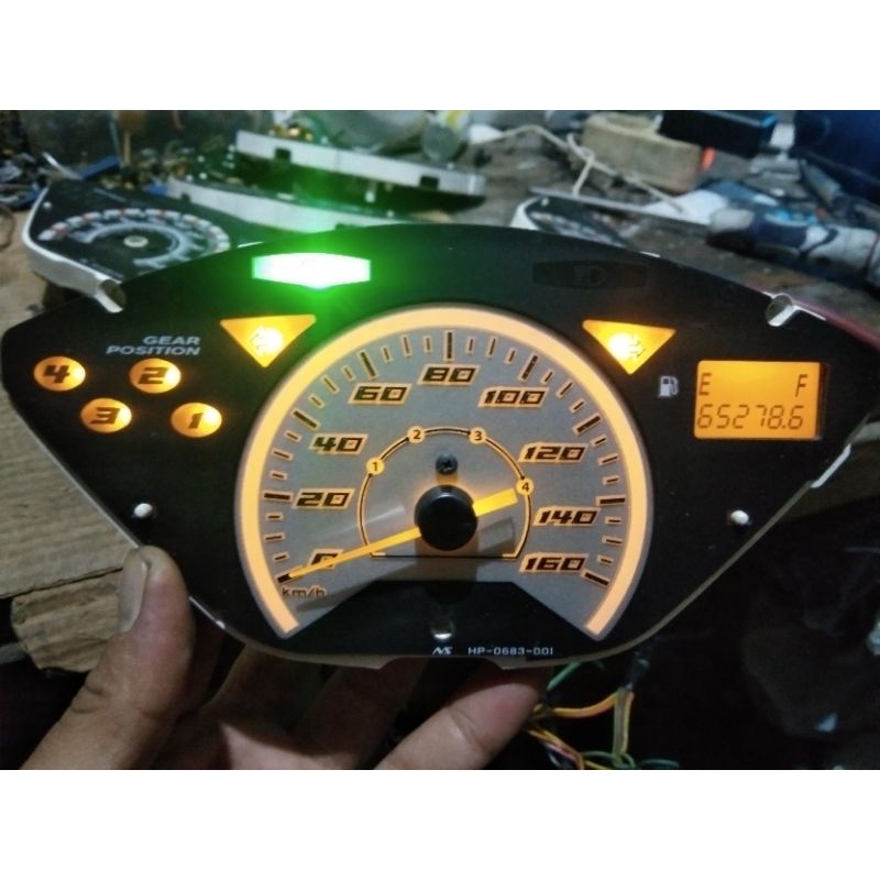 Jual Mesin Spidometer Honda Supra X Old Original Copotan Shopee