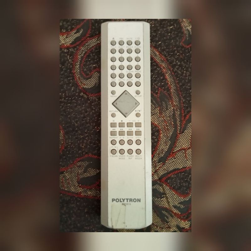 Jual Remote Ori Compo Polytron Remot Dvd Polytron Tape Radio Shopee