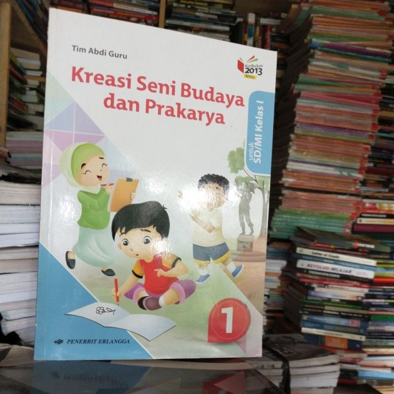 Jual Buku Prakarya Dan Kewirausahaan Kelas 1 SD Erlangga Revisi