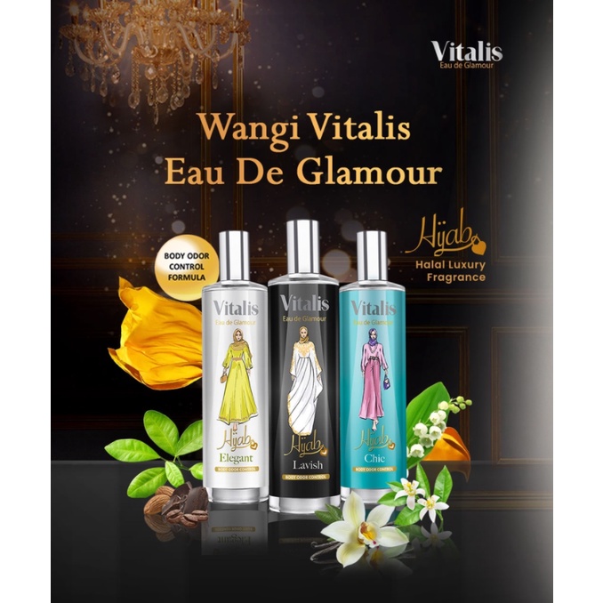 Jual Vitalis Eau De Parfum Glamour Hijab Ml Shopee Indonesia