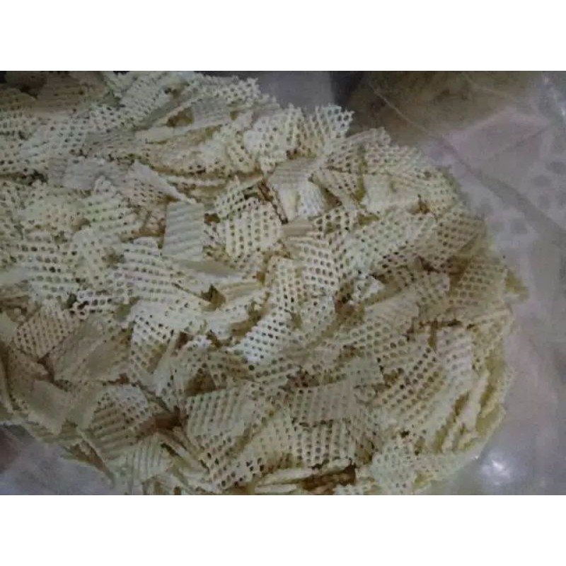 Jual Krupuk Taro Putih Gram Mentah Shopee Indonesia