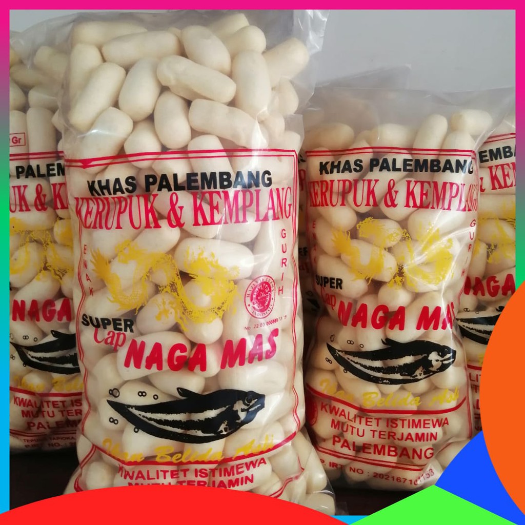 Jual Kerupuk Getas Super Asli Palembang By Naga Mas Kilogram Kemasan