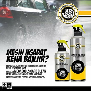 Jual Megacools Carb Cleaner 500ml Pembersih Karburator Injector