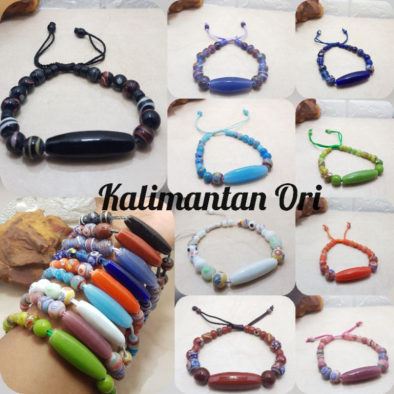 Jual Gelang Etnik Manik Dayak Kalimantan Shopee Indonesia