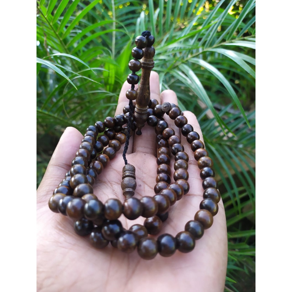 Jual Tasbih Kayu Gaharu Mm Butir Grade A Gaharu Buaya Asli