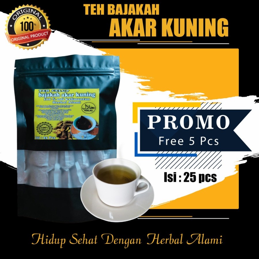 Jual Teh Bajakah Akar Kuning Asli Kalimantan Isi Pcs Shopee Indonesia