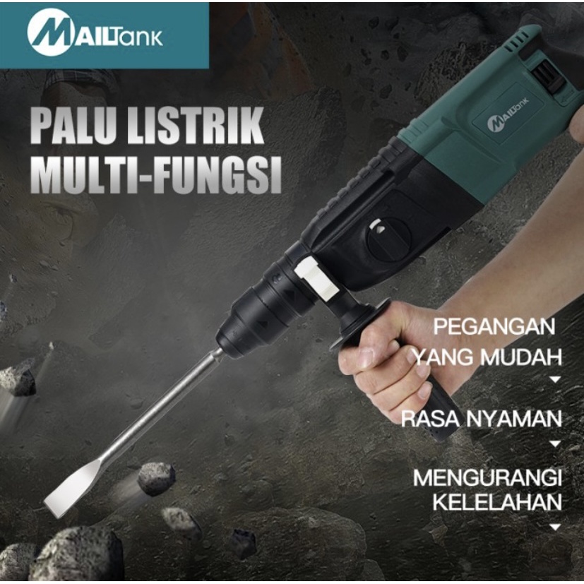 Jual Mesin Bor Bobok Tembok Beton 3 Mode Mailtank SH305 Rotary Hammer