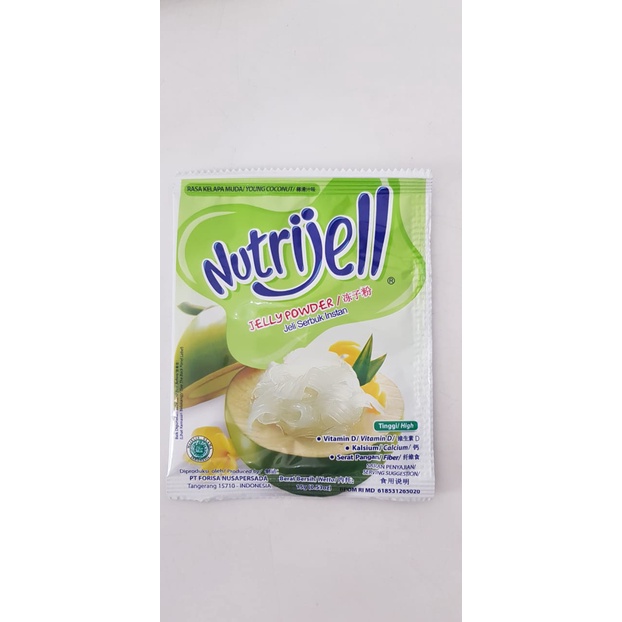 Jual Nutrijell Jelly Powder Rasa Kelapa Muda G Shopee Indonesia