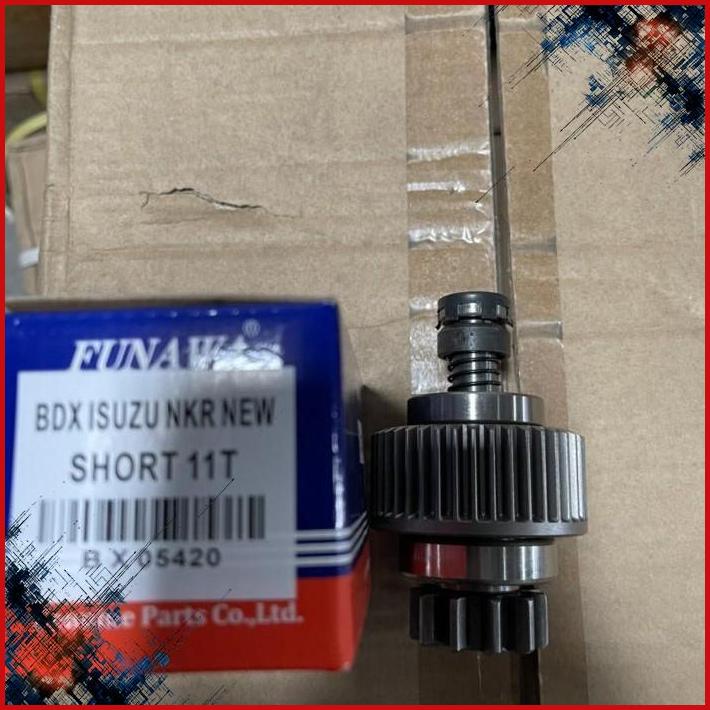 Jual PJD FUNAWA BENDIX STARTER ISUZU NKR66 NEW SHORT 11T 24V