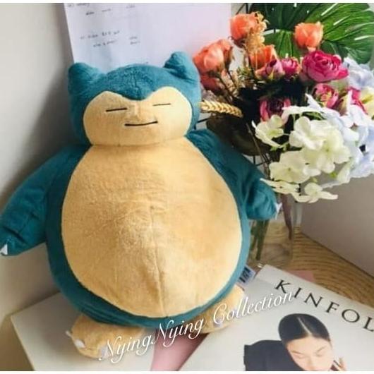 Jual Boneka Snorlax Jumbo Takara Tomy Stuffed Plush Pokemon Doll