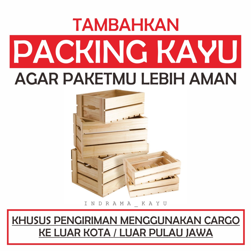 Jual Extra Packing Kayu Khusus Pengiriman Luar Kota Luar Pulau Via