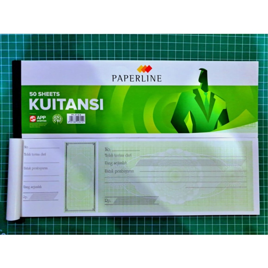 Jual Paperline Kwitansi Isi 50 Lembar PPL KT 50B Shopee Indonesia