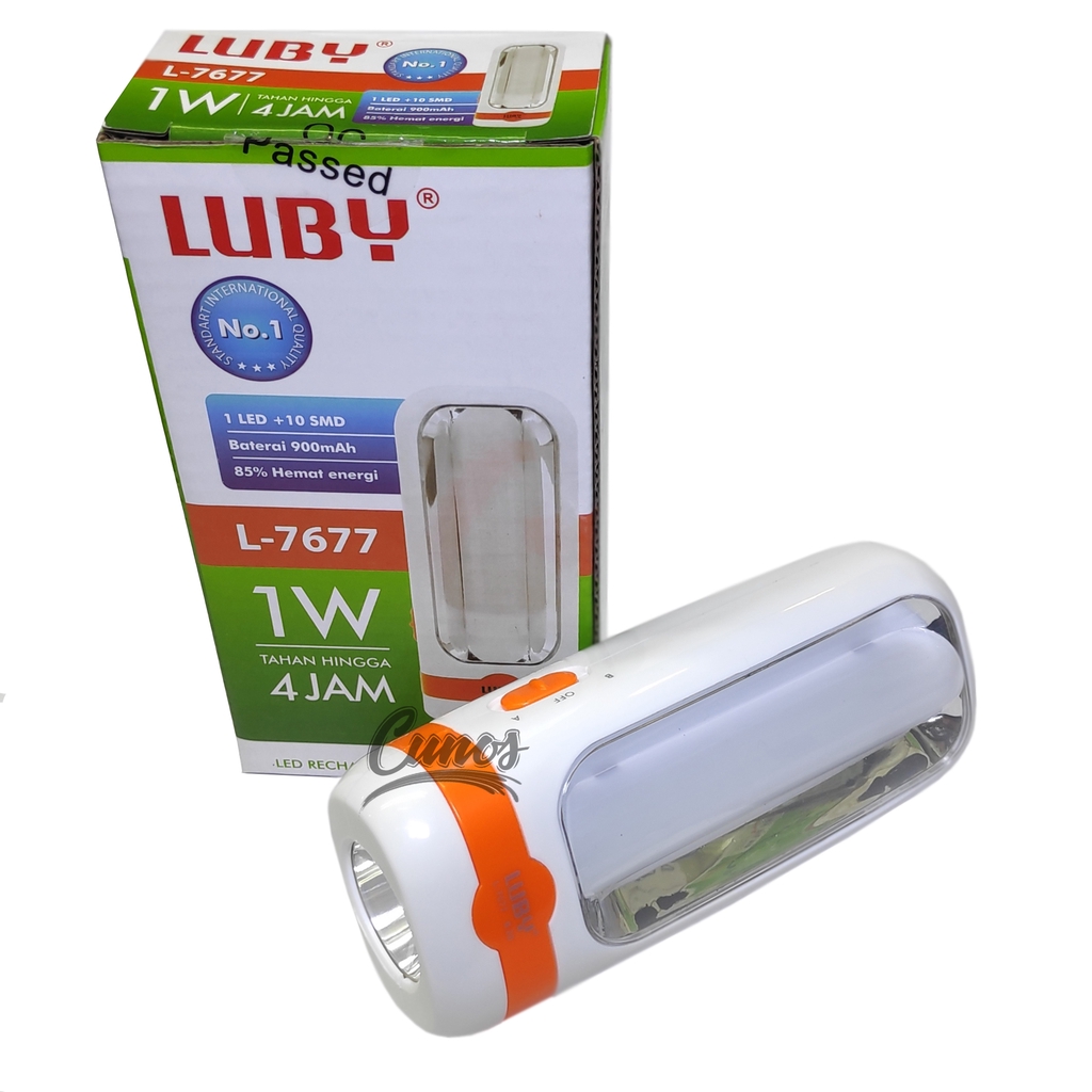 Jual Lampu Emergency Senter Luby L Shopee Indonesia