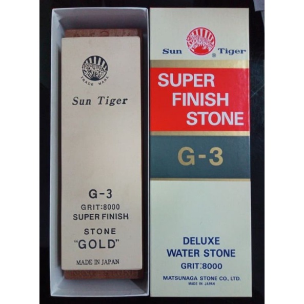 Jual Batu Asah Grit 8000 SUN TIGER SUPER FINISH STONE GOLD Made In