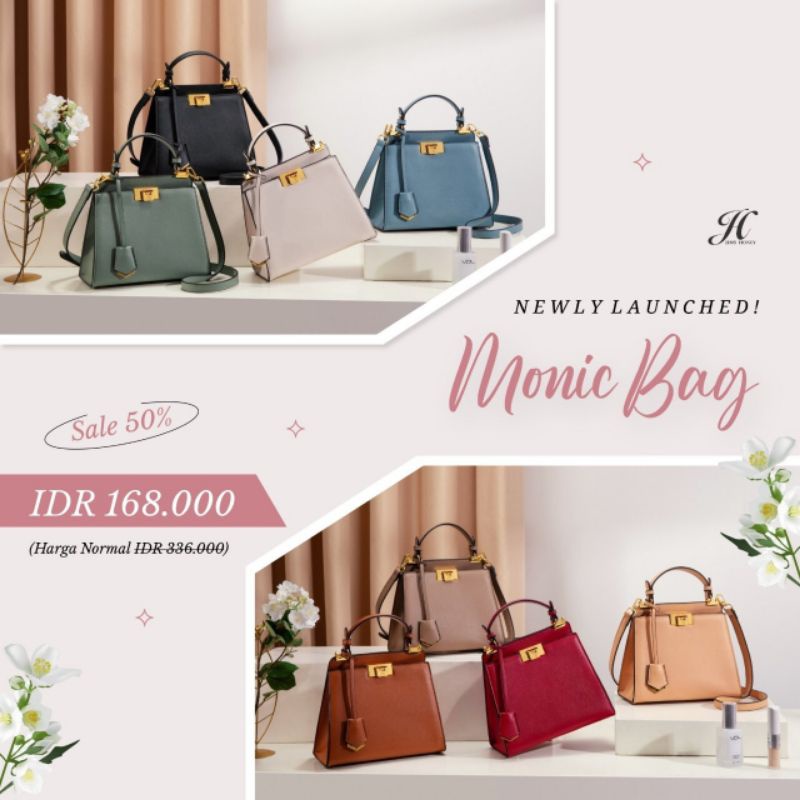 Jual MONIC BAG JIMS HONEY TAS SELEMPANG WANITA BEST SELLER READY