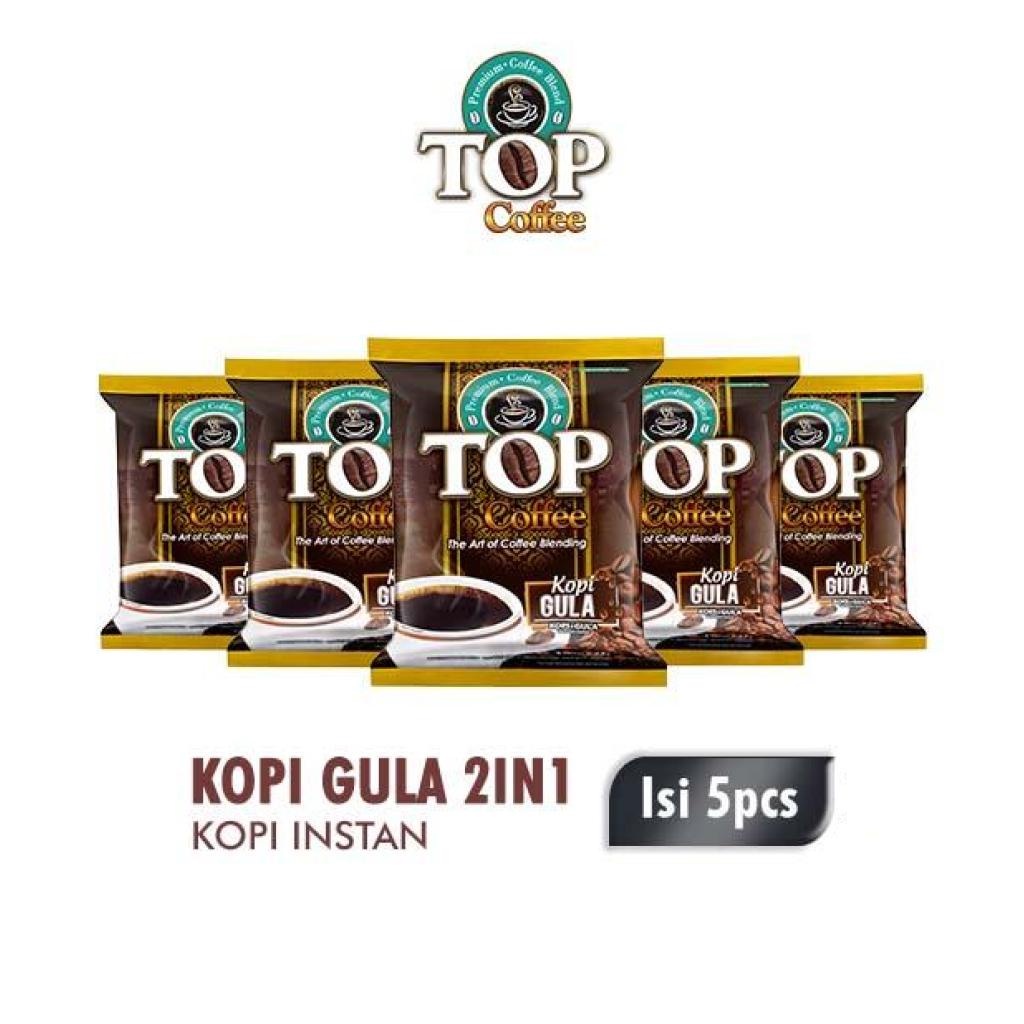 Jual Top Coffee Kopi Gula In Pack Gr Isi Pcs Shopee Indonesia