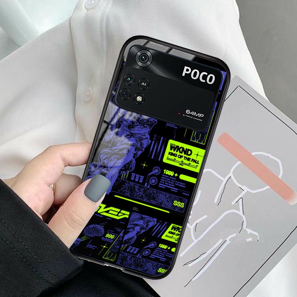 Jual Softcase Glass Kaca For Xiaomi Poco M Pro G E Xiaomi Poco