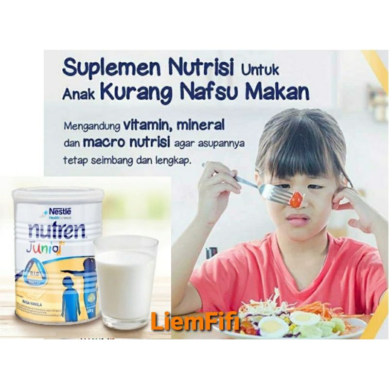 Jual Nestle Nutren Junior Gr Susu Penambah Berat Badan Shopee