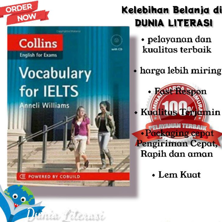 Jual Buku Collin Vocabulary For Ielts Shopee Indonesia