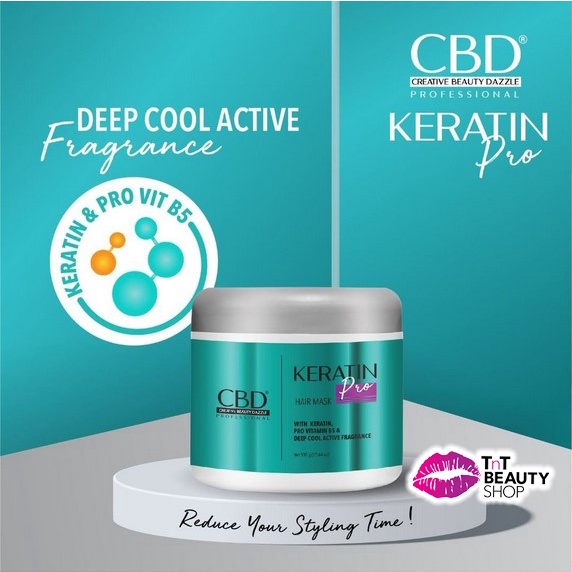 Jual CBD Professional Keratin Pro Daily Use Hair Mask Masker Rambut