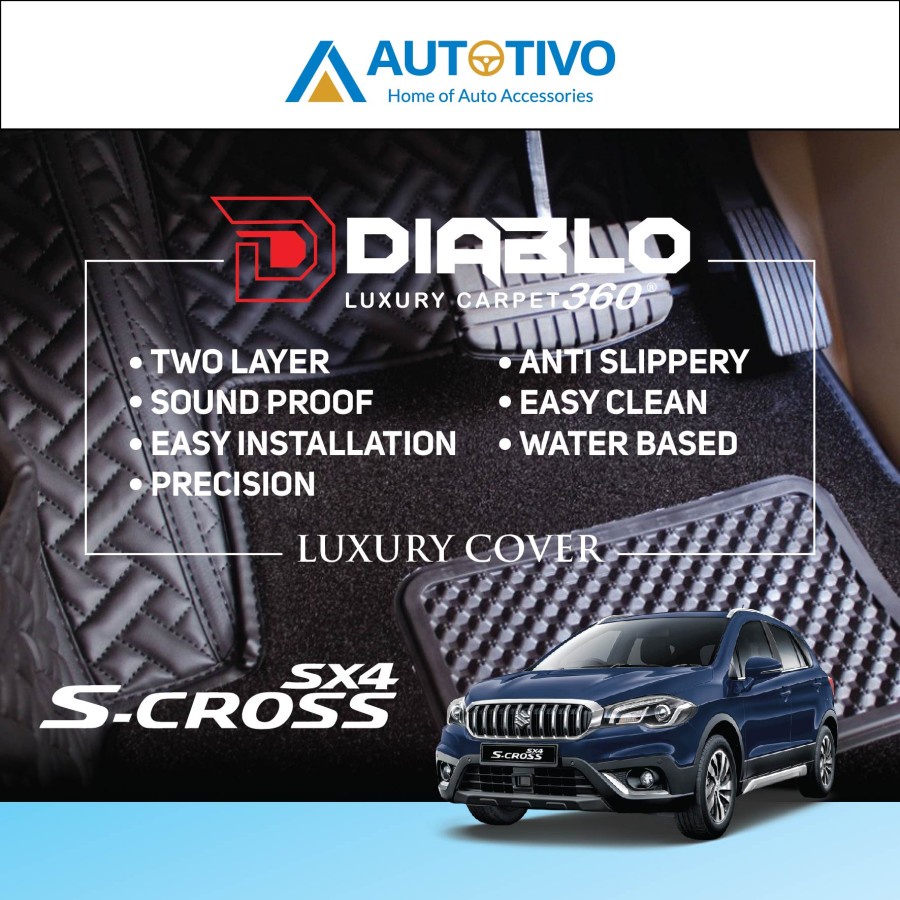 Jual KARPET MOBIL 7D DIABLO 360 SCROSS Shopee Indonesia