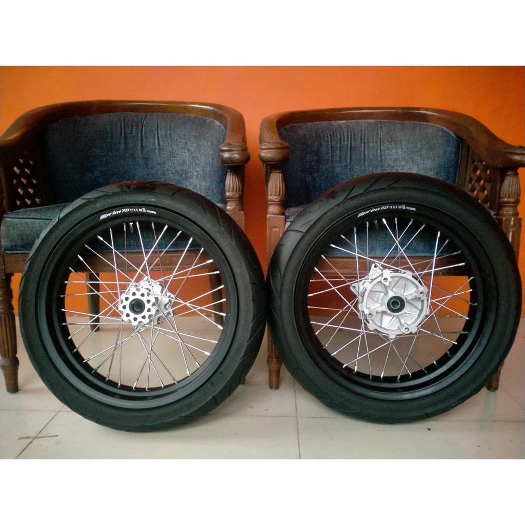 Jual VELG SET KLX CRF SUPERMOTO UKURAN 250 17 300 17 DAN 300 17