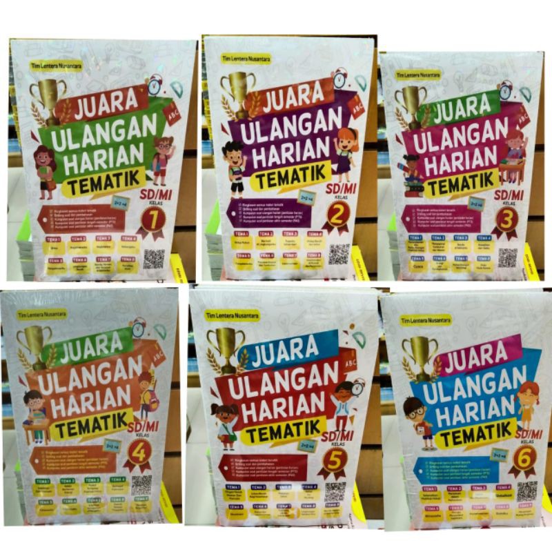 Jual Juara Ulangan Harian Tematik Sd Kelas Ringkasan Semua