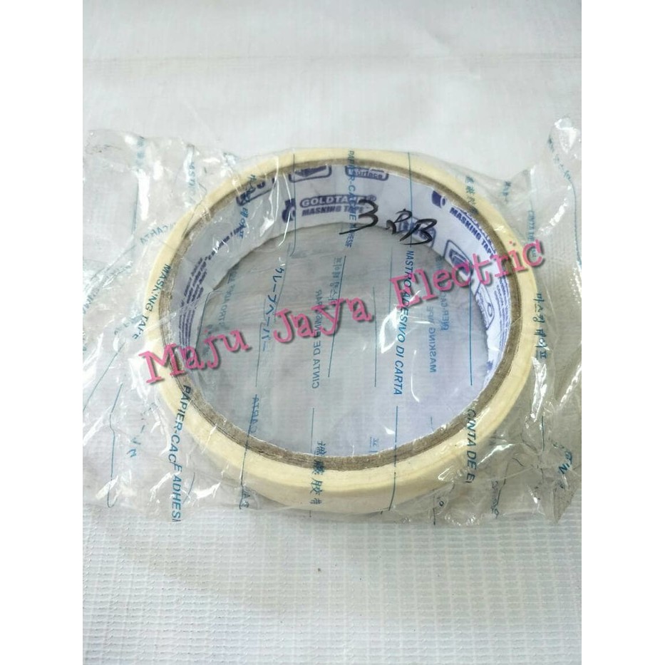 Jual Lakban Kertas Masking Tape Goldtape Inch In Inch Shopee