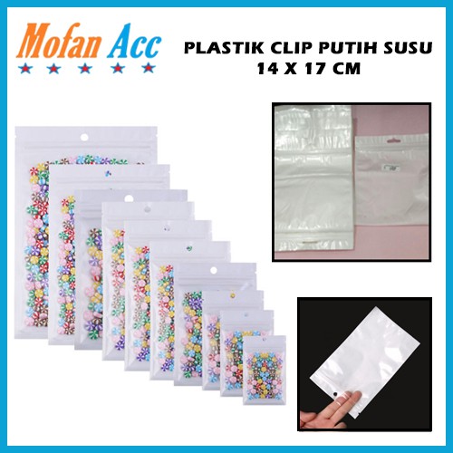 Jual Plastik Klip Susu Ukuran X Cm Isi Ziplock Putih Packing