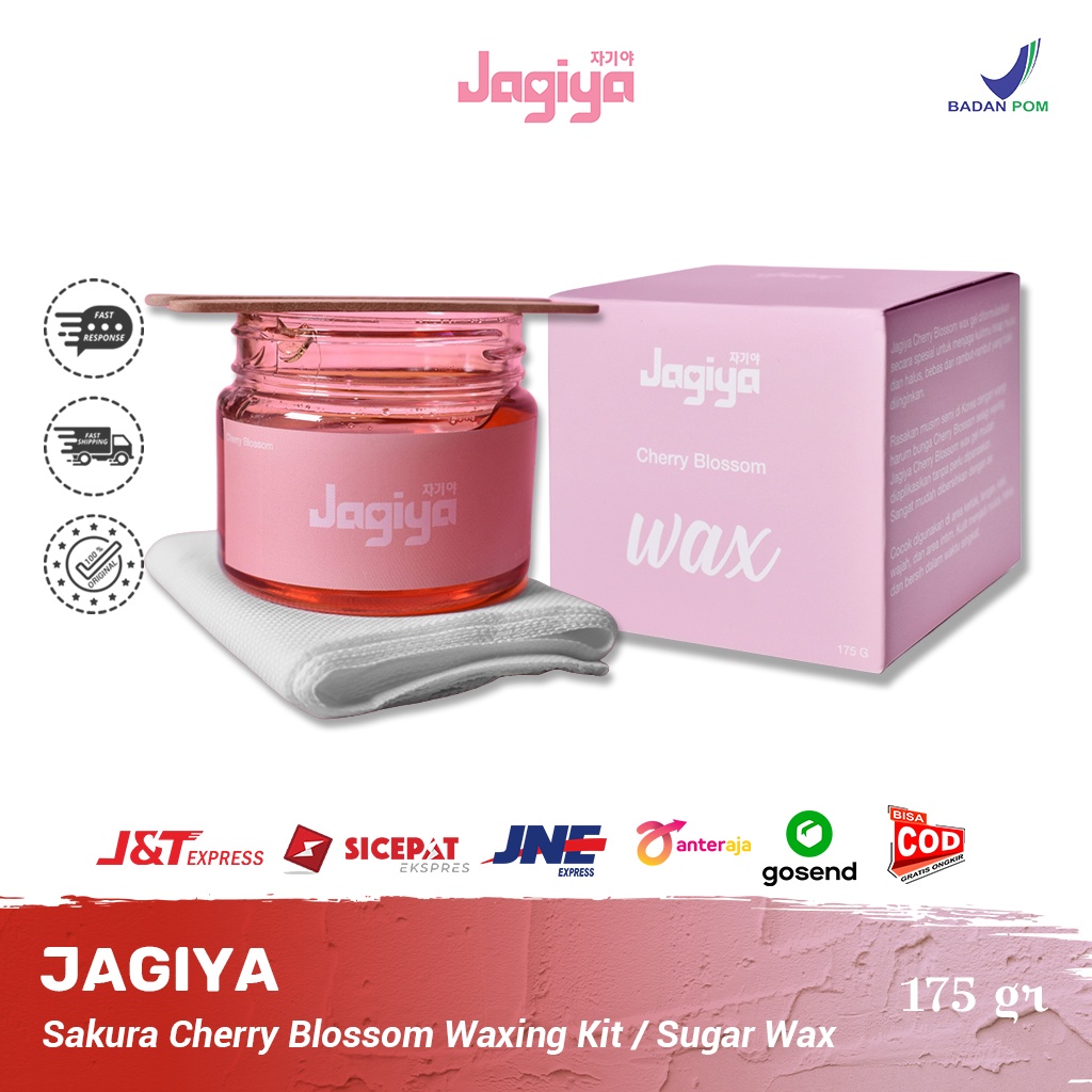 Jual Jagiya Sakura Cherry Blossom Waxing Kit Sugar Wax Shopee Indonesia