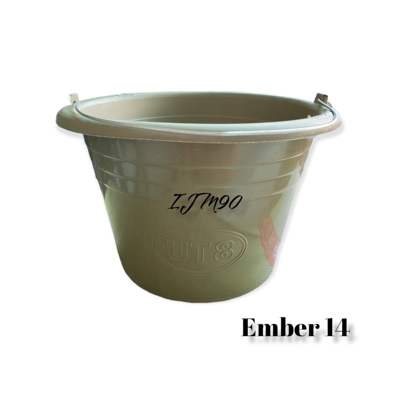 Jual Ember Plastik Hijau Ember Cor Anti Pecah Ember Bangunan KECIL