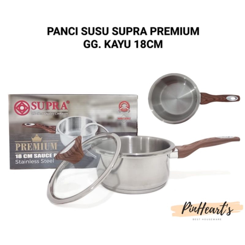 Jual Panci Susu Supra Stainless Steel Sus Premium Ukuran Cm Dengan