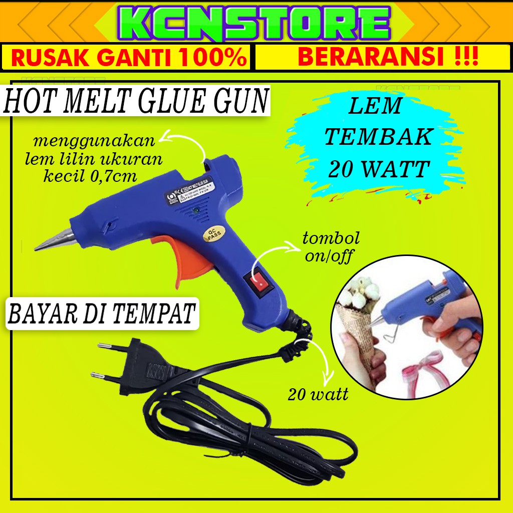 Jual ALAT LEM TEMBAK KECIL GLUE GUN KECIL HOT MELT GLUE GUN Shopee