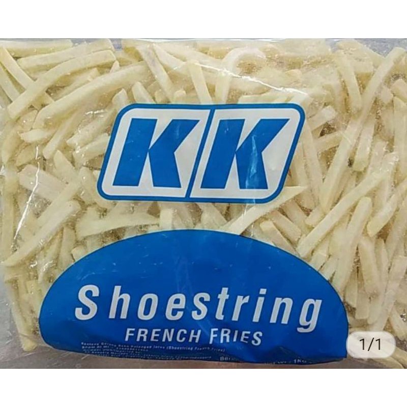 Jual Mydibel KK Kentang Goreng 1kg Shoestring Crinkle Straight Cut