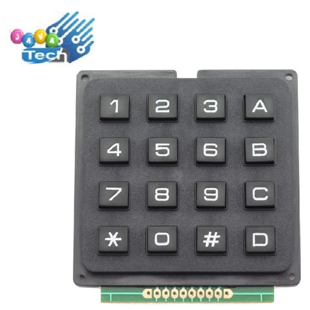 Jual Modul Keypad X Matrix Array Key Solid Hard Keyboard Hitam