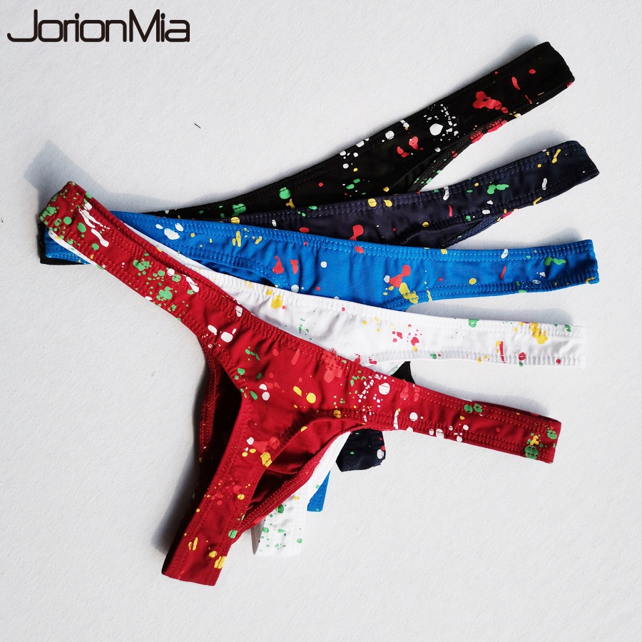 Jual Men Sexy Underwear Cotton Personal Briefs Bikini G String Thong Jocks Tanga Underpants Man