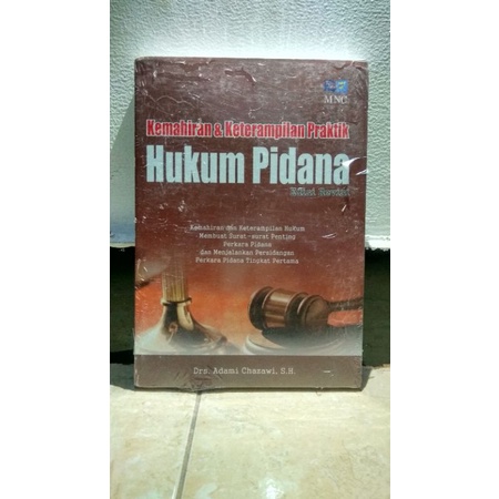 Jual Buku Kemahiran Keterampilan Praktik Hukum Pidana Edisi Revisi