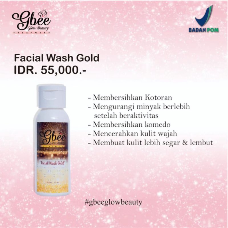 Jual PAKET GOLD WHITENING GBEE GLOWBEAUTY Shopee Indonesia