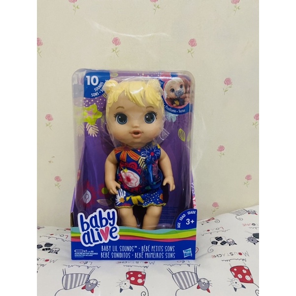 Jual Baby Alive Boneka Bayi Lil Sound Blonde Hair Shopee Indonesia