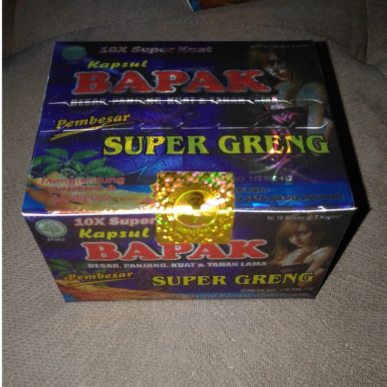 Jual PAKET 10 BOX KAPSUL BAPAK SUPER GRENG KAPSUL JAMU KUAT OBAT KUAT