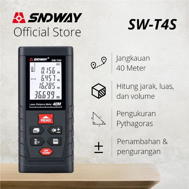 Jual Meteran Laser Sndway Shopee Indonesia