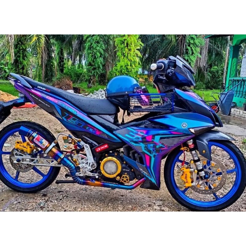 Jual STRIPING STICKER YAMAHA MX KING Y15ZR 150 EXCITER YAMAHA EXCITER